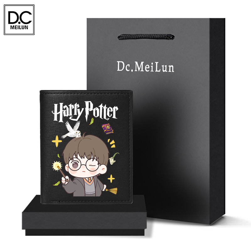 Harry Potter Co-Branded Card Holder Wallet Driver's License Holder All-In-One Male College Student Coin Purse Id Holder Multi-Card Slots Female Harry Potter Co-Branded Card Holder Wallet Driver's License Holder All-In-One Male College Student Coin Purse Id Holder Multi-Card Slots Female