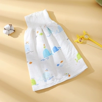 Синяя пеленка, высокая талия, 0-4 лет