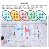 Детский слюнявчик, марлевое детское полотенце для умывания для новорожденных, хлопковый носовой платок для раннего возраста