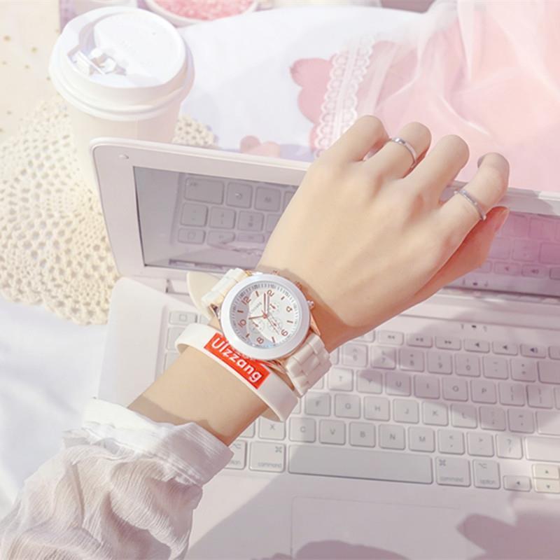 Wang Yibo the same white female ins wind display watch unicorn girl starry sky waterproof forest department college wind student