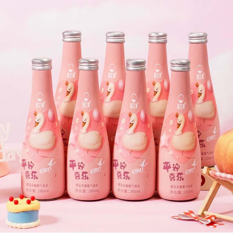 【俞文清】果味气泡水280ml*8瓶/整箱 券后14.9元包邮