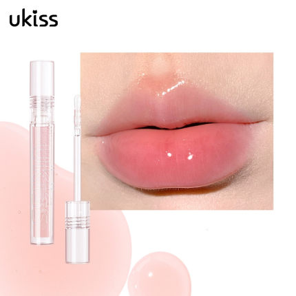 UKISS唇油透明唇釉水光滋润口红镜面光感嘟嘟玻璃唇