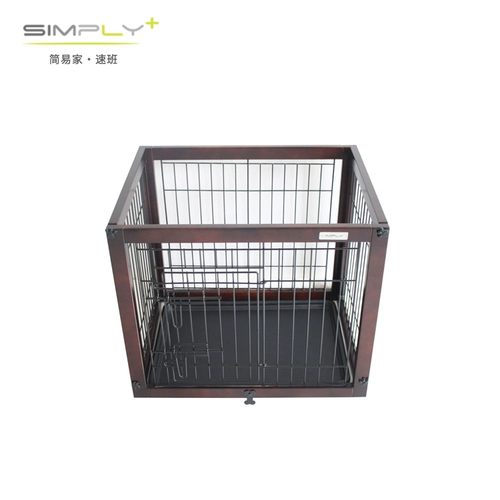 Скорость класса с твердым деревом железной клетки большая, средняя, ​​собака с высоким содержанием крытого домашнего животного, двойное, открытое кошачье собачье батон