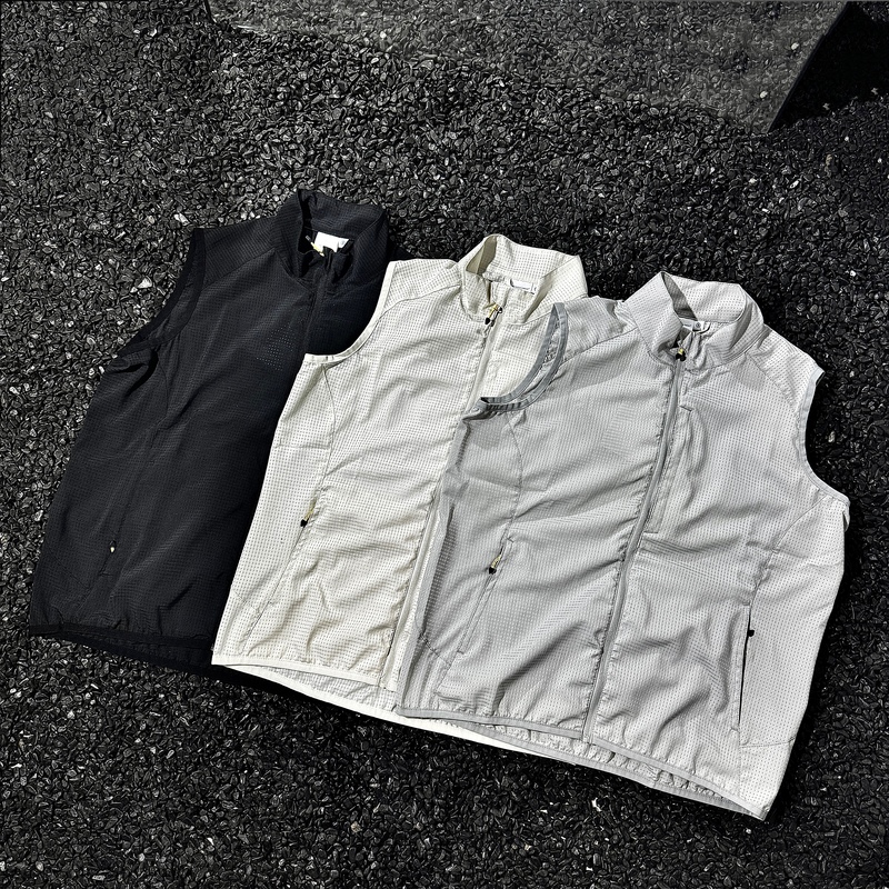 Japanese-Made Fppev Technical Fabric Outdoor Sports Cycling Running Hiking Quick-Drying Breathable Vest Men's Sweat-Wicking Tank Top