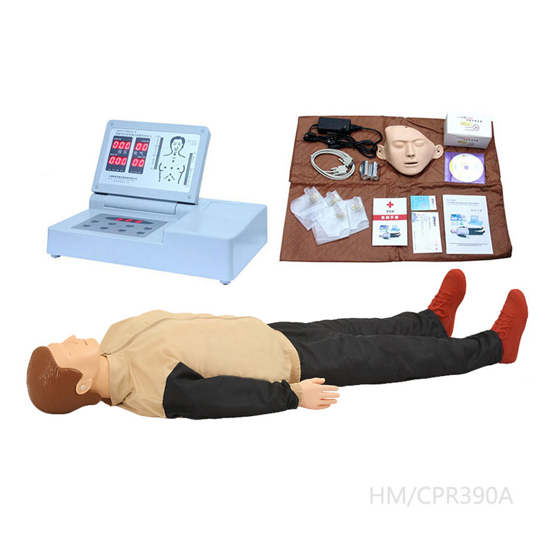 沪模 CPR心肺复苏模拟人急救培训医学用人体模型心肺复苏急救训练模型人CPR390A