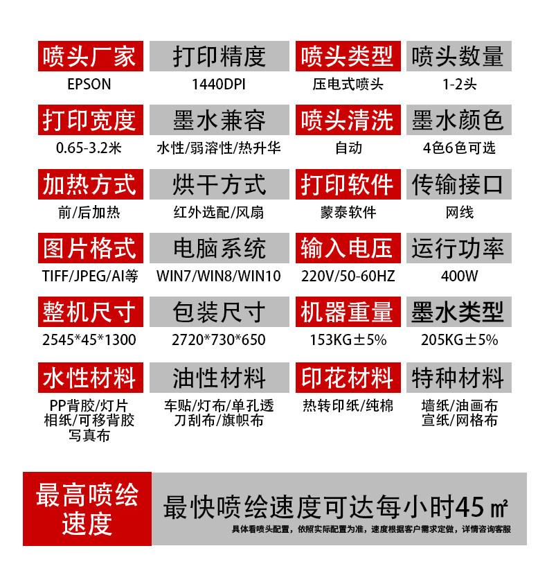 Фото машины 31度户内外写真机数码印花车贴背胶pvc易拉宝图文广告喷绘一体机 degrees