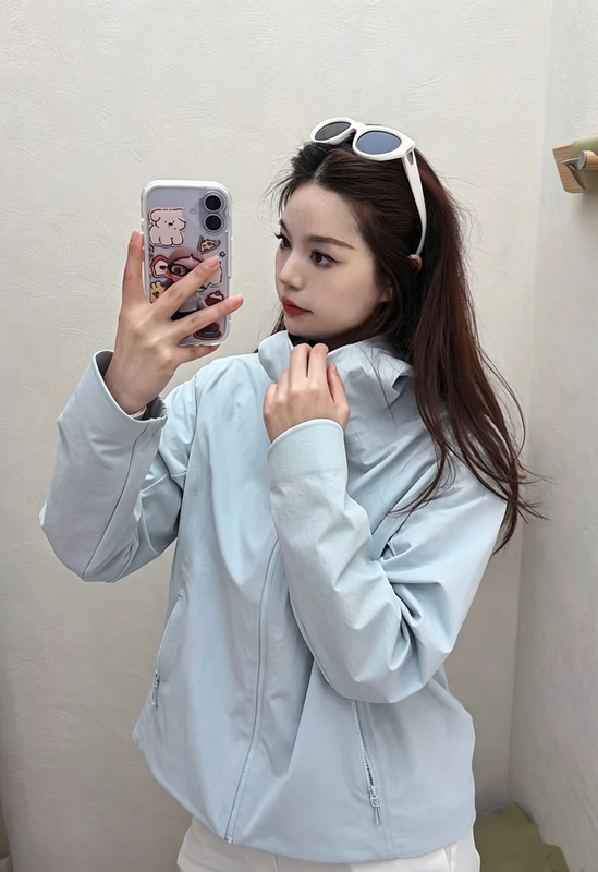 J 008 Women's Spring and Autumn High Elastic Breathable Windproof Waterproof Stain-Resistant Softshell Jacket Outdoor Coat J 008 Women's Spring and Autumn High Elastic Breathable Windproof Waterproof Stain-Resistant Softshell Jacket Outdoor Coat