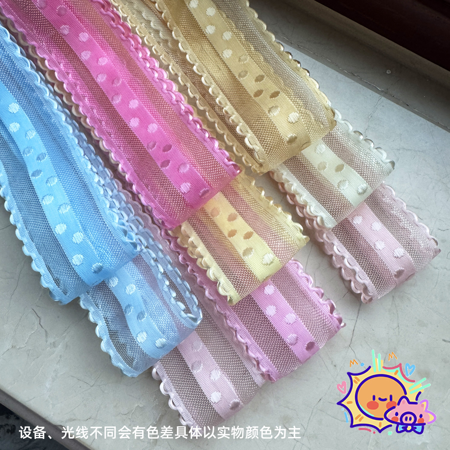 💖 波点雪纱带，你的个性配饰神器 🎀-织带-淘宝好物网