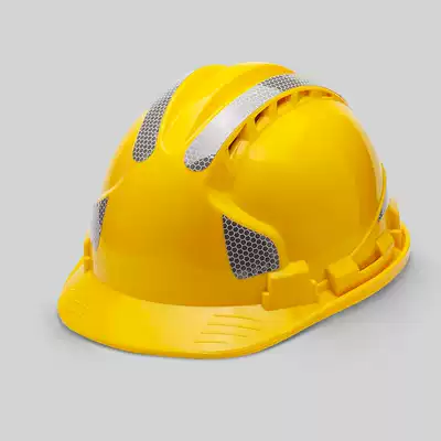 Zhen Tu reflective safety helmet construction site national standard construction construction project thickening breathable leadership male safety helmet customization summer