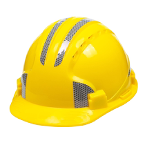Zhentu reflective safety helmet construction site national standard construction construction engineering thickening breathable leadership mens helmet custom summer