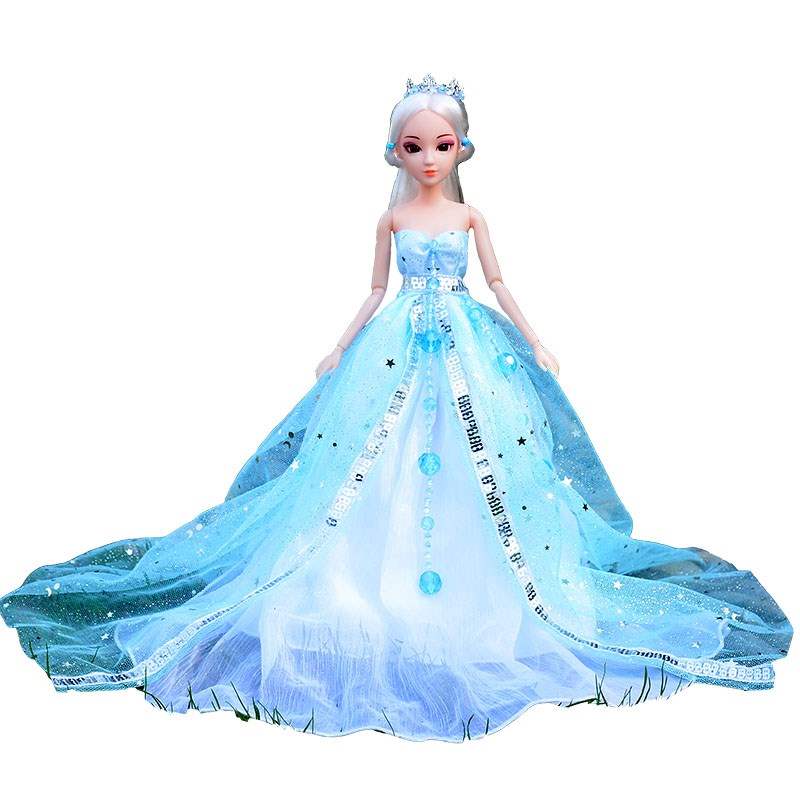 Búp bê Luo Li cô gái đồ chơi hoa nhài màu xanh con công băng công chúa đêm loli búp bê trang phục búp bê - Búp bê / Phụ kiện búp bê bé na