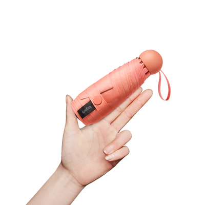 太阳伞女防晒防紫外线晴雨伞两用折叠迷你五折小巧便携胶囊遮阳伞