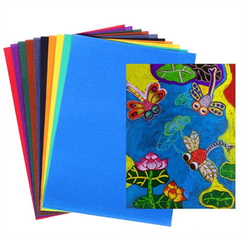 8K16K color sandpaper painted paper for the color of the paper