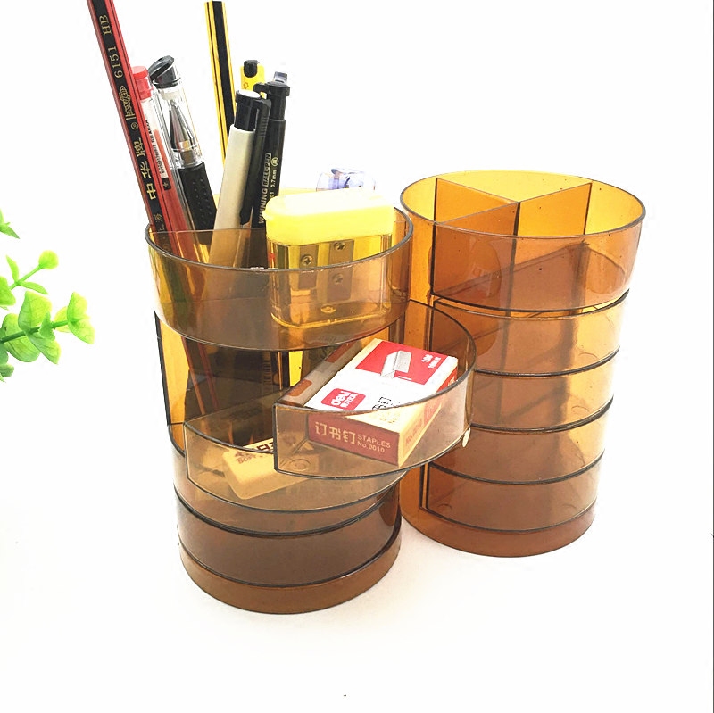 Yongyi 168 pen holder round pen holder multi-functional pen holder Upright plastic pen holder