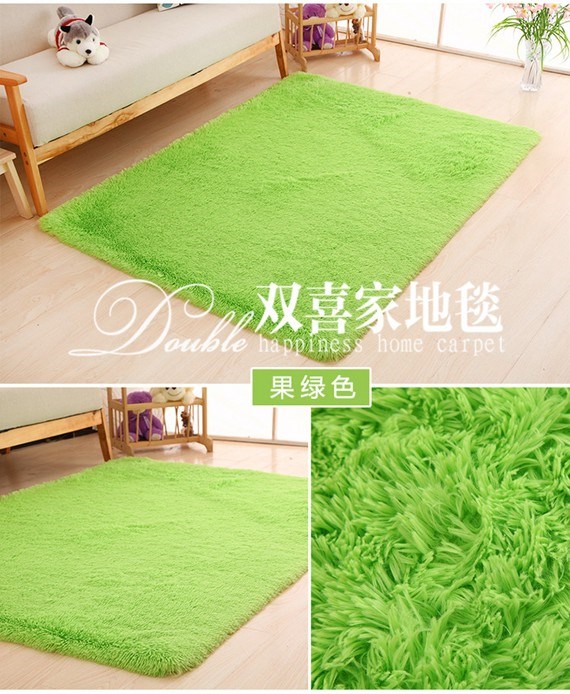 Phòng khách nhà thảm lụa phòng ngủ cạnh giường sofa hình chữ nhật có thể được tùy chỉnh phòng đầy đủ thảm - Thảm thảm simili