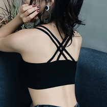  Camisole womens summer thin anti-light bra bottoming underwear sexy can be worn outside chest wrap beauty back bandeau