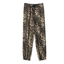 Pants women 2018 autumn and winter New European goods elastic waist loose beam feet Hong Kong wind Harlan sports BAO WEN casual pants tide