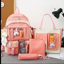 Girls school bags Third to sixth grade Childrens primary school A sophomore is super light to the back of the fourth grade fifth grade girl