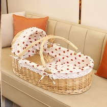Baby on-board sleeping cot Baby newborn child Discharged Lift Basket Light out of car Sleeping Basket Baby Cradle Can Lie Flat