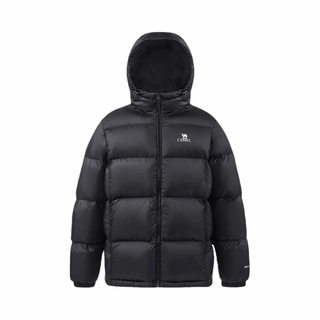 Camel camel chiyun down jacket for men and women winter hooded splash-proof and windproof duck down warm couple bread jacket