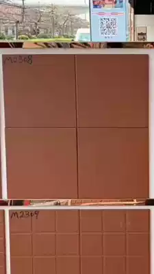 Moisture-proof red brick Absorbent brick Red square brick Antique ceramic red brick Kitchen bathroom brick Outdoor floor tile