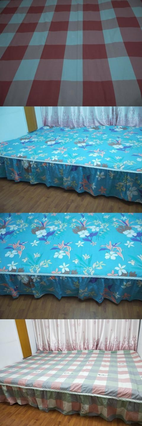Tatami trải giường một chiếc váy chống trượt 3 35 4 m lớn 炕 vải lanh bằng vải lanh lớn chiếu đơn - Váy Petti váy giường đẹp	