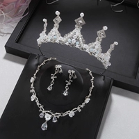 Ожерелье и серьги * серебро, клипсы, 3-7 лет