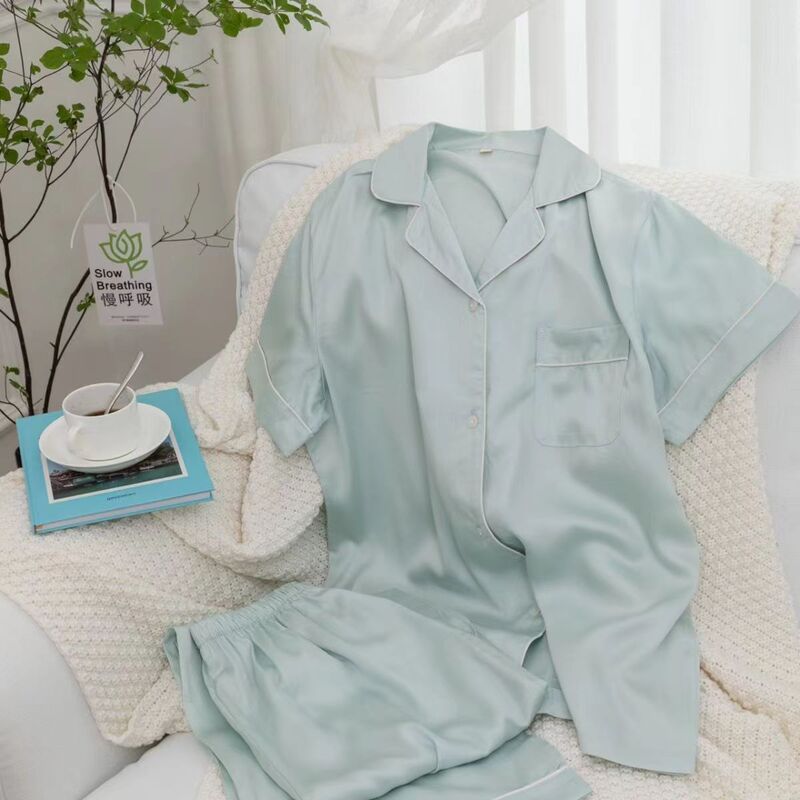 Austrian Lenzing Tencel Pajama Set, Silky Loungewear Austrian Lenzing Tencel Pajama Set, Silky Loungewear