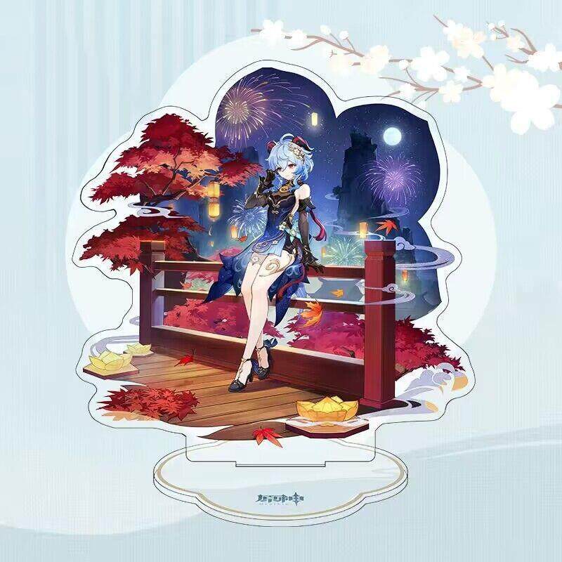 16811434 Arknights Merchandise Acrylic Standee: Abyssal Ghost Shark, Windbreaker, Rock Python, Aili