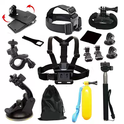 Suitable for Gopro set accessories 15 in 1Gopr sports suit universal mountain dog SJ4000 7000