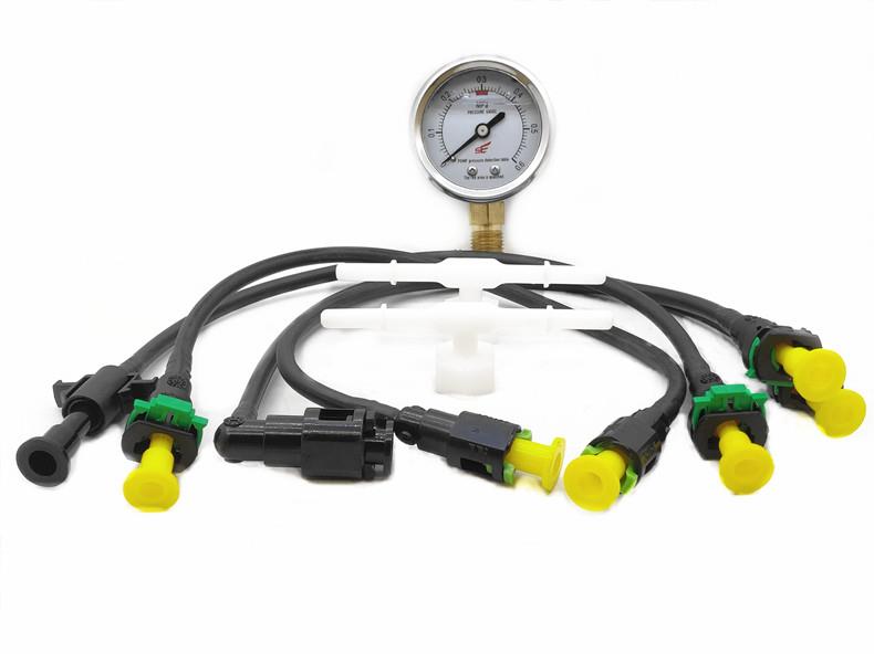 Công cụ sửa chữa xe máy EFI bơm xăng phát hiện đồng hồ đo áp suất nhiên liệu dụng cụ kiểm tra đường dầu bảng lỗi - Bộ sửa chữa Motrocycle bộ dụng cụ sửa xe đa năng