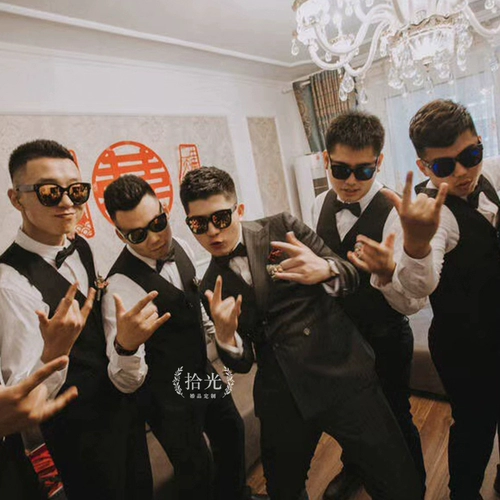 Выбор игра заблокировал дверь, предмет фото, лучший жених, принесли BGM внешний вид, чтобы притворяться, что они крутые солнцезащитные очки Синьоминг очки