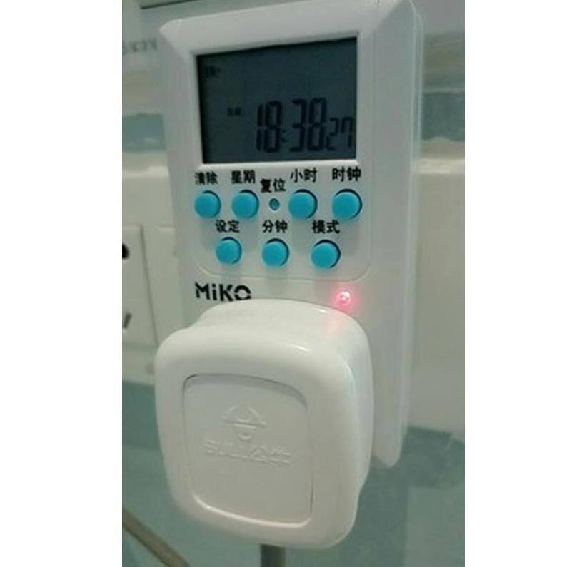 Power supply timer socket Timer switch socket Electronic intelligent time control switch Electric vehicle charging reservation cycle