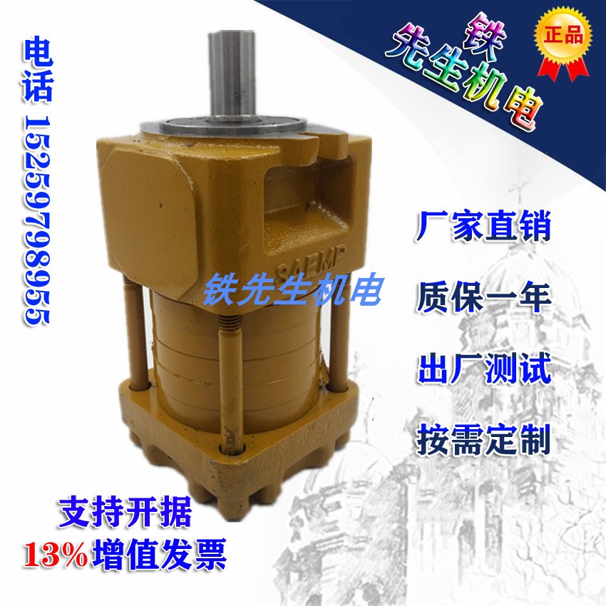 Straight conjugated inner meshing gear pump Shanghai Airlines NT NB 2 3 4 5 C D G Large displacement small displacement