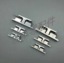 C-1090-0 1 2 Stainless steel door bumper Zinc alloy magnetic suction bumper bead Slotted door bumper Industrial door catch