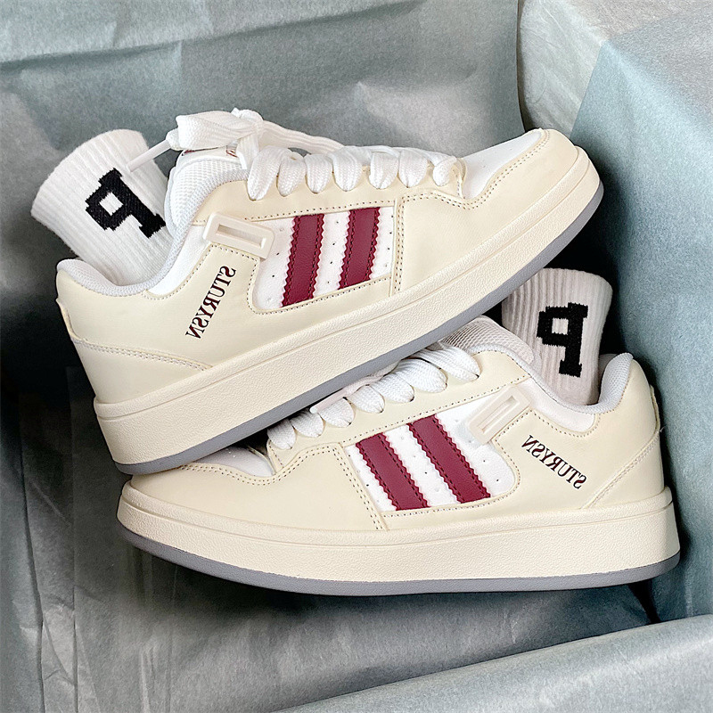 New Balance Couple's Hong Kong-Style Thick-Soled Sneakers for Men and Women, 2026 Summer New Model, Student Sports Casual White Shoes New Balance Couple's Hong Kong-Style Thick-Soled Sneakers for Men and Women, 2026 Summer New Model, Student Sports Casual White Shoes
