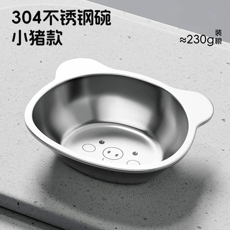 Кормушка для кошек и собак, миска из нержавеющей стали, миска для воды, поилка, поддон для питьевой воды, миска для кошек