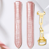 Розовая золотая пряжка