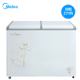 tủ đông siêu thị Midea BCD-271VMQ tủ đông công suất lớn đôi nhiệt độ ngang kinh doanh tại nhà ướp lạnh đông lạnh tươi - Tủ đông tủ đông cửa trước