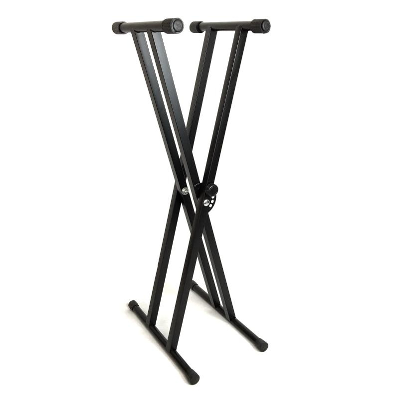 Khung đàn piano điện tử Ống đôi loại X hai lớp kim loại phổ quát Thép điện Đàn piano dày nhạc cụ trống điện tử 61 54 phím - Phụ kiện nhạc cụ capo đàn guitar