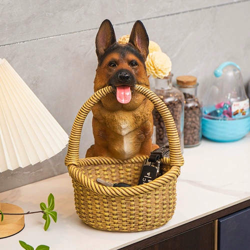 Ключ входа на крыльцо и хранение украшений творческая собака гостиная чай несколько продуктов и разных предметов