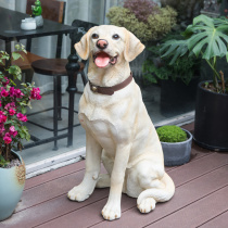 Home spot beautiful big piece simulation dog living room floor decoration creative office shop window decoration