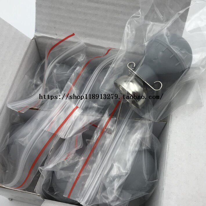 心电图机导联线配件软质球 灰色双用吸球3.0/4.0通用胸电极一个球
