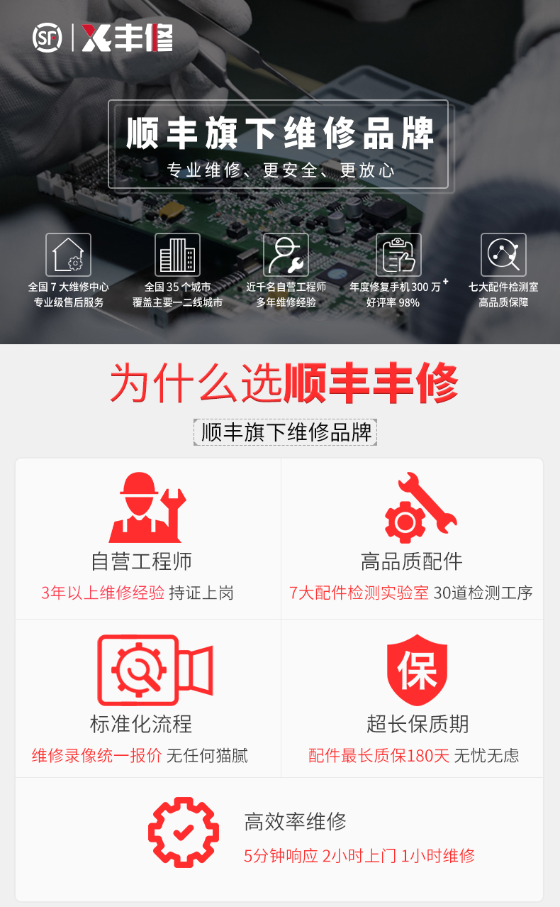 顺丰直营 丰修 iPhone 6/6s上门更换电池 苹果全系可更换 图2