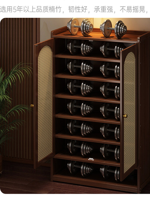 Shoe Rack for Home Use, Small and Narrow, for Entryway, 2026 New Popular Model, with Door, Large Capacity, for Hallway and Corridor Use, Storage Shoe Rack