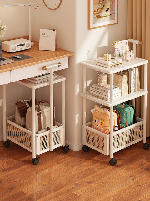 Living Room Storage Rack, Small Trolley, Dormitory Universal Storage Rack, Movable Portable Collection Cabinet, 2026 New Hot Model