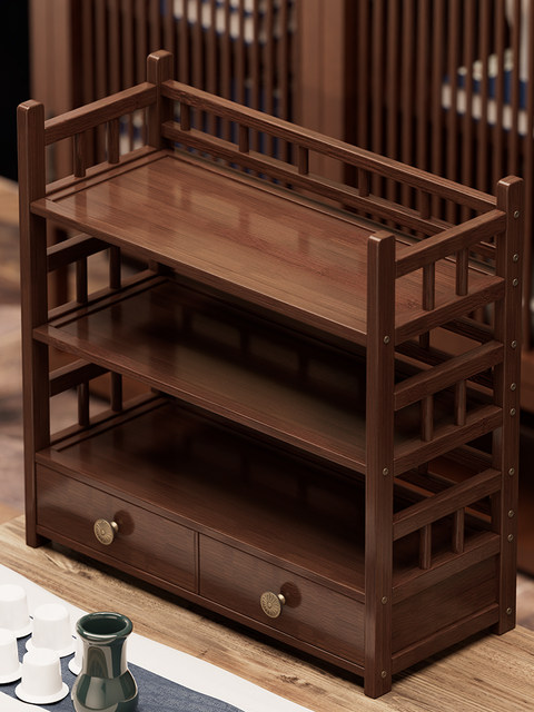 Desktop Display Rack for Tea Sets, Tea Cups, Storage Rack, Tea Table Organizer, Tea Room Tea Cup Holder, Teapot Display Stand