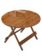 Folding Table, Round Dining Table, Household Small Apartment Dining Table, Solid Wood Outdoor Portable Simple Storage Square Table, Balcony Stall