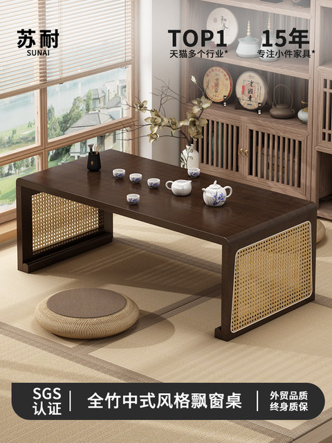 Folding Coffee Table for Home Use, Foldable Leisure Tea Table, Side Table for Small Apartments, Small Tea Table with Foldable Corner Table