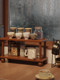 Solid Wood Cup Holder Storage Rack Desktop Water Cup Tea Cup Tea Set Placement Rack Coffee Cup Dining Table Cup Storage Display